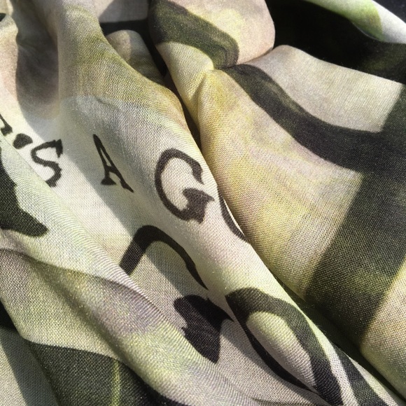 Designer Silk/Modal Scarf - Picture 3 of 5